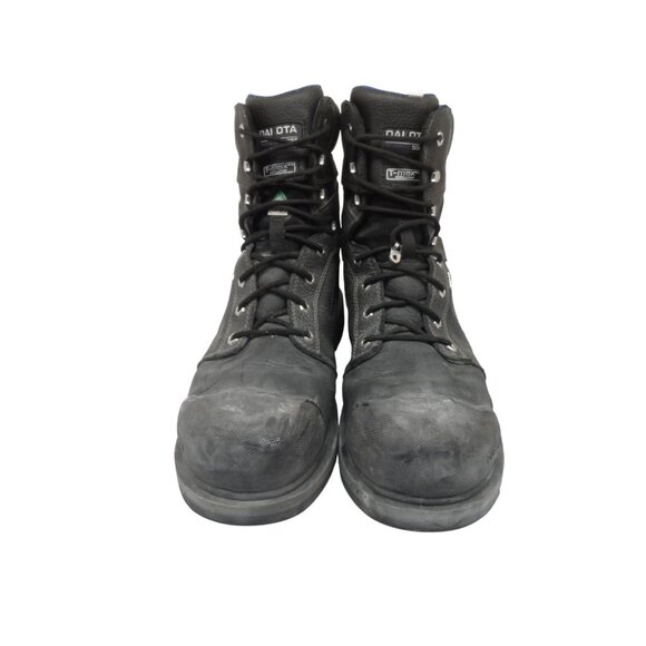 DAKOTA Men's 557 8" Viper STCP HD3 Vibram Work Boots Black Size 15M - Picture 2 of 9